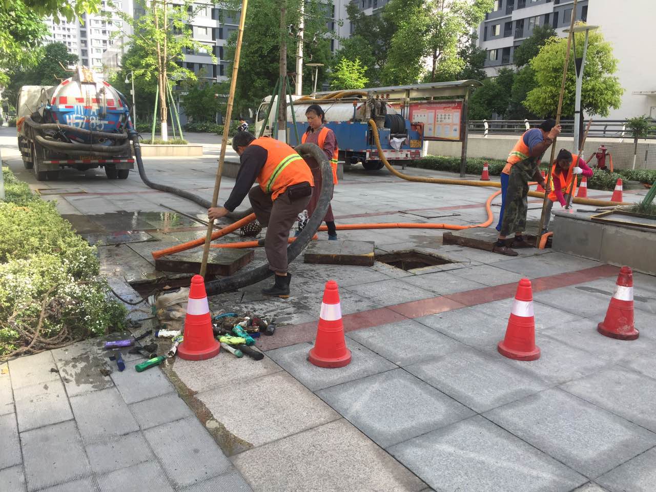 化糞池疏掏